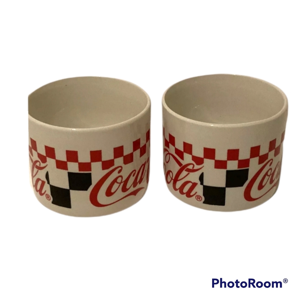 Vintage Coca Cola Collectibles Coffe Mug Set of 2